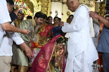 Celebs at C Kalyan Son Wedding Reception